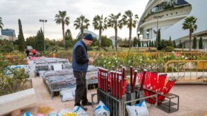 Valencia Muntatge pirotècnic Cap d'Any 2023